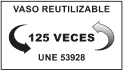 Reutilizable 125 veces